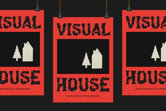 Groovy Volcano Font - Preview 4