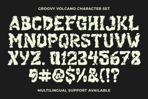 Groovy Volcano Font - Preview 6