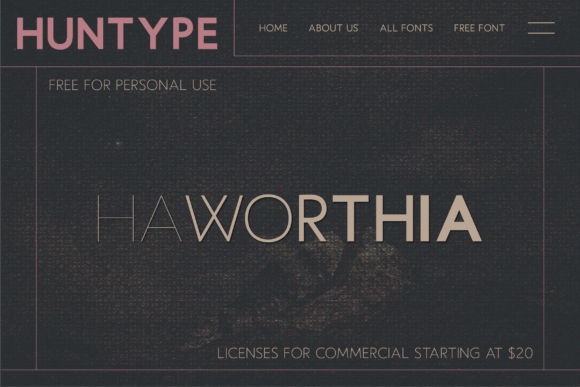 Haworthia Font - Preview 1