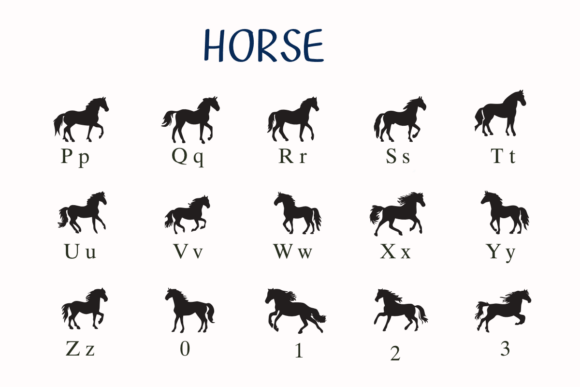 Horse Font - Preview 2