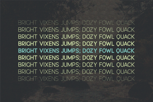 Milkweed Font PNG with transparent background - Preview 3