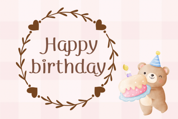 Monogram Frame Font PNG with transparent background - Preview 2