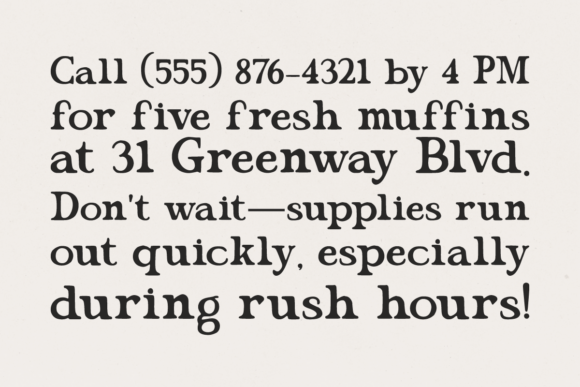 Montilge Font PNG with transparent background - Preview 2