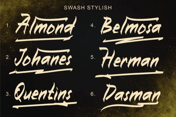 Monzaik Font PNG with transparent background - Preview 4