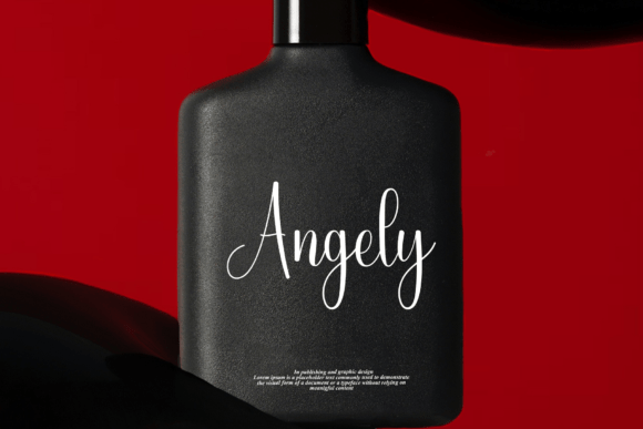 Party Highland Font PNG with transparent background - Preview 1