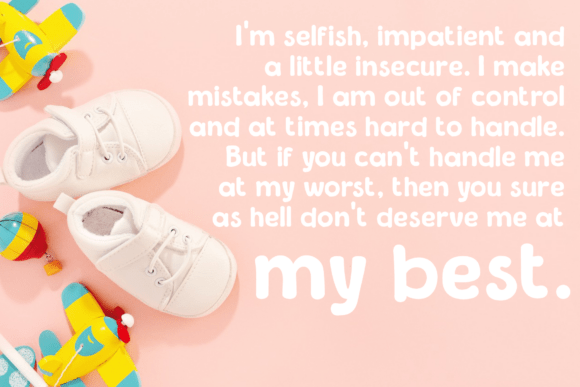 Baby Cute Font - Preview 4