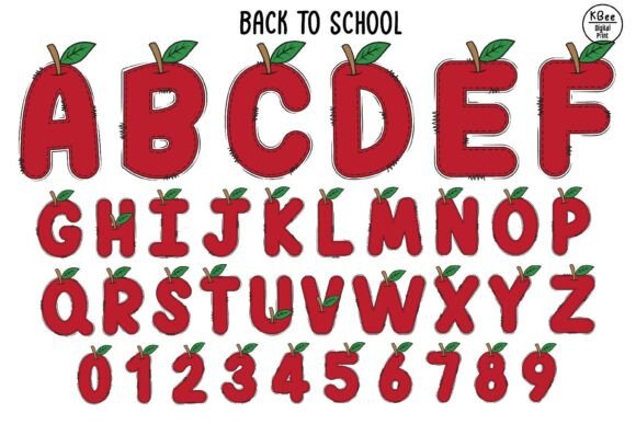 Back to School Doodle Font - Preview 3