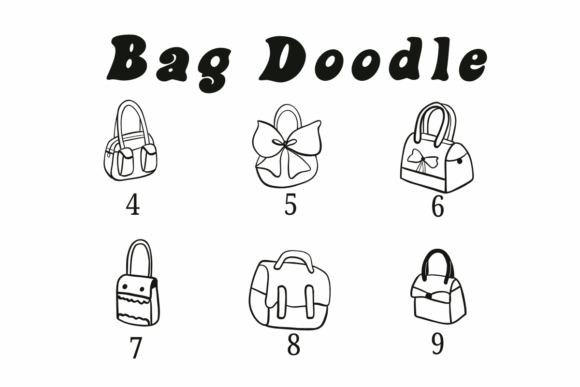Bag Doodle Font - Preview 3