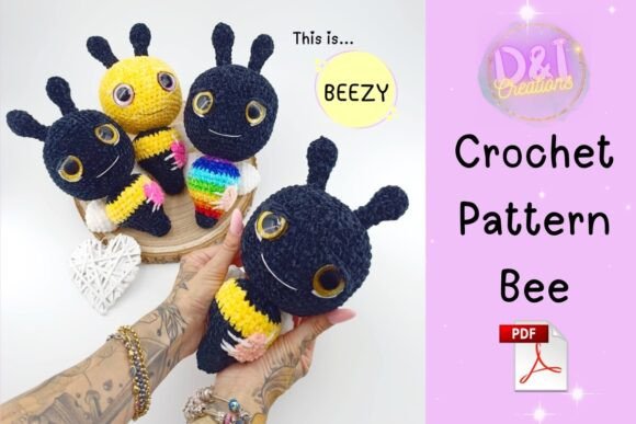 Bee Crochet Pattern Amigurumi Pdf