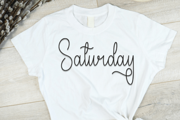 Calligraphy Font - Preview 1