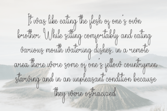 Calligraphy Font - Preview 5