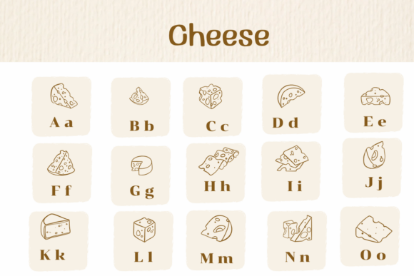 Cheese Font - Preview 1