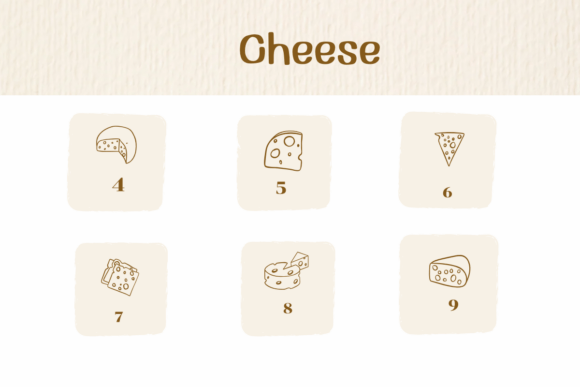 Cheese Font - Preview 3