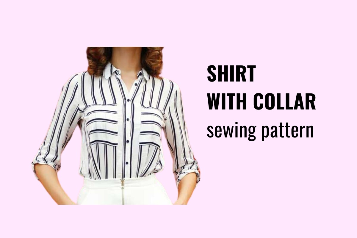 Classic Shirt Sewing Pattern PDF
