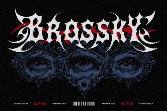 Dead Sky Font - Preview 3