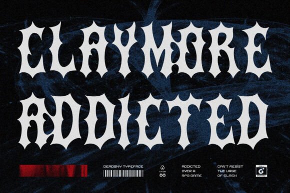 Dead Sky Font - Preview 6
