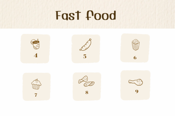 Fast Food Font - Preview 3