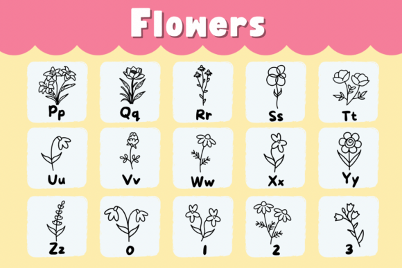 Flowers Font - Preview 2