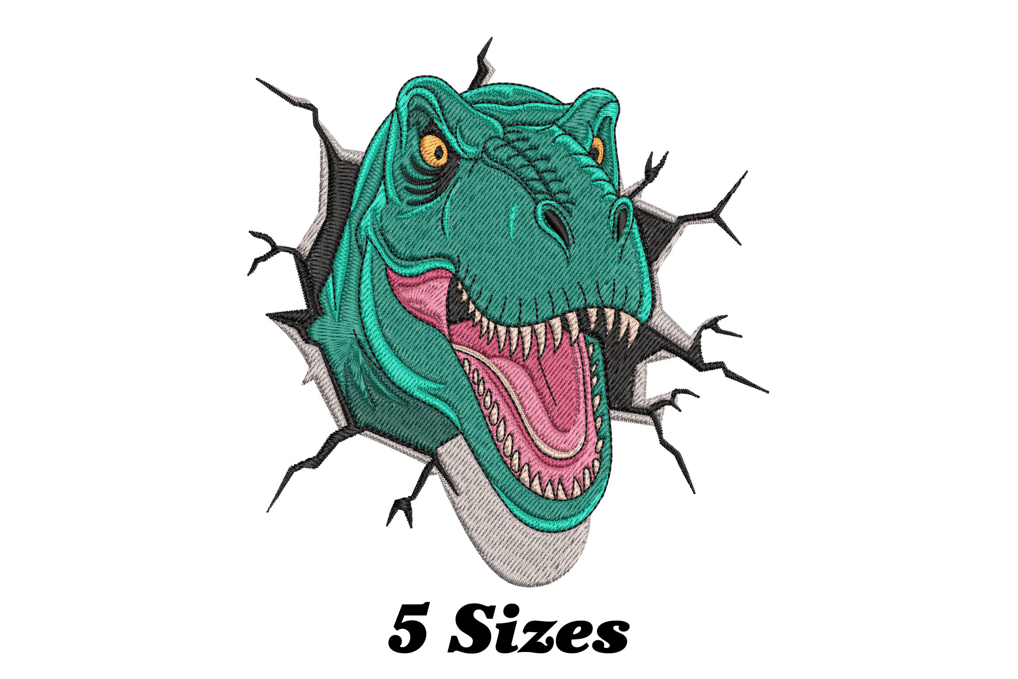 Funny Dinosaur Head