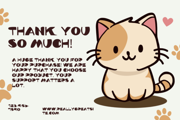 Funny Cat Font - Preview 4