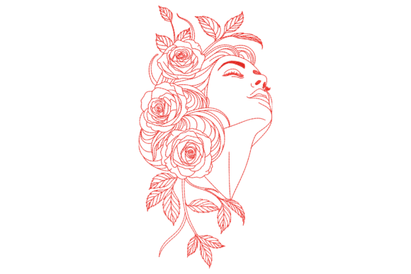 Girl Floral Muse