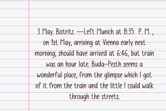 Grace Notes Font - Preview 4
