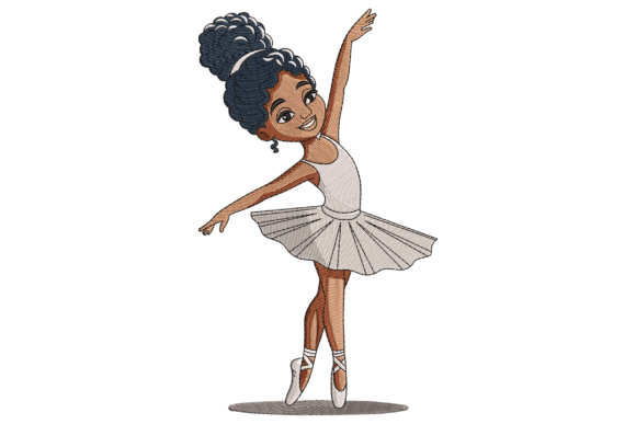 Graceful Little Ballerina