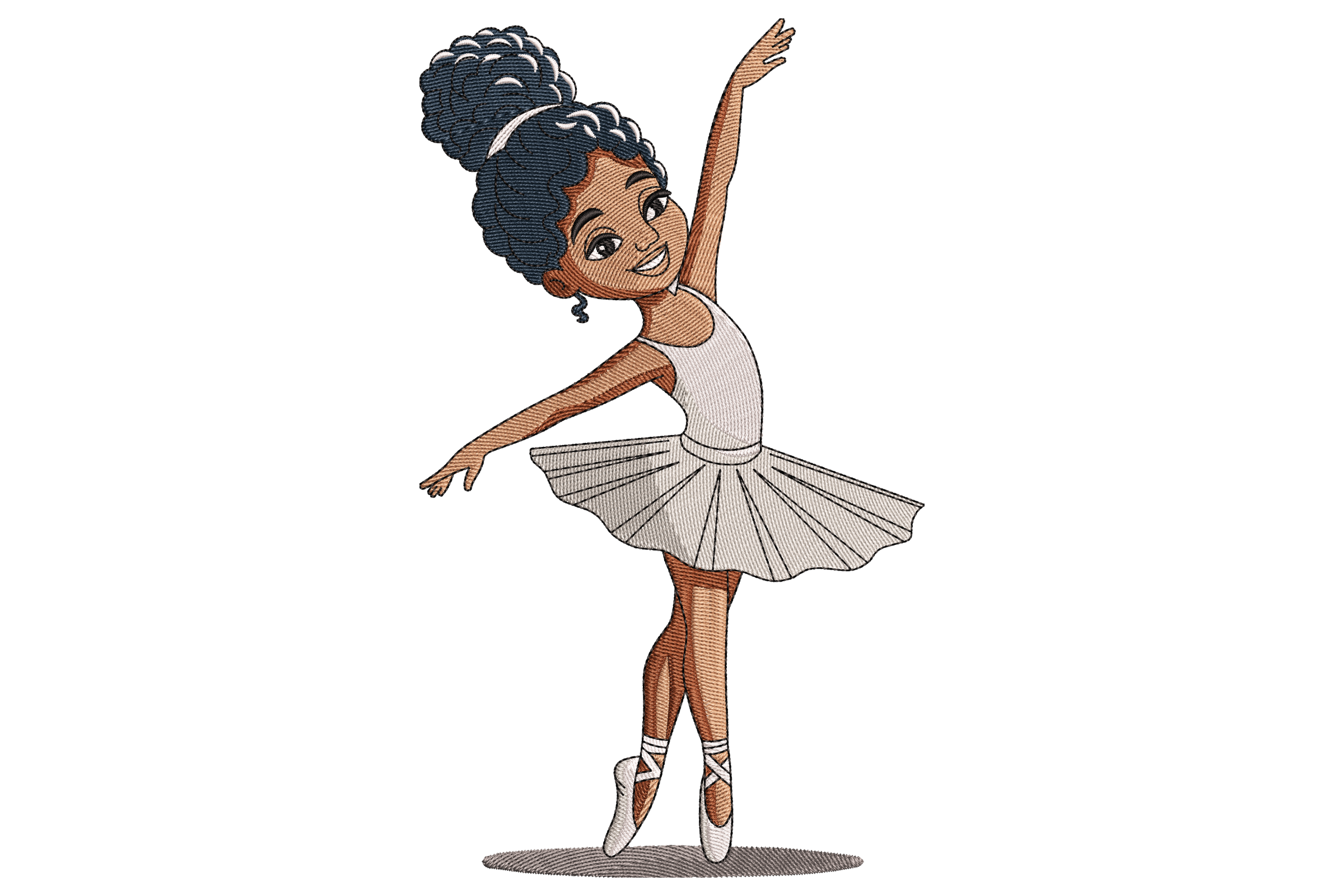Graceful Little Ballerina