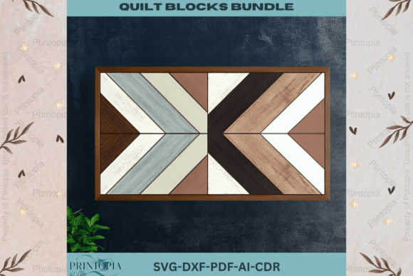 Laser Cut Quilt Blocks Graphics
