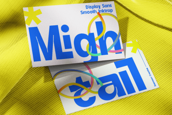 Mightail Font PNG with transparent background - Preview 3