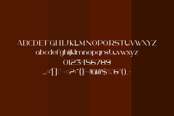 Mirona Font PNG with transparent background - Preview 1