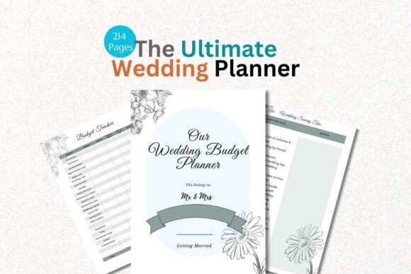PLR Wedding Planner Canva Editable