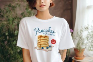 Pancakes Panic Attacks Png, Funny Women Graphic by DeeNaenon · Creative ...