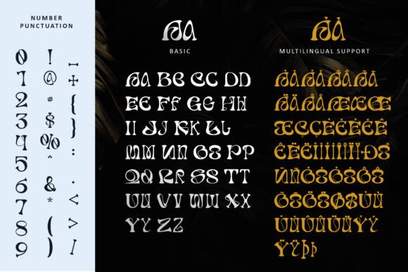 Ranvel Font PNG with transparent background - Preview 4