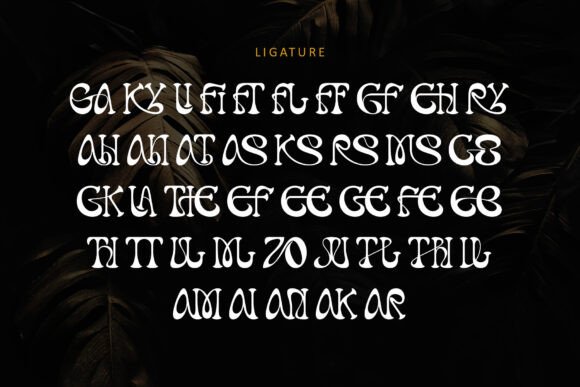 Ranvel Font PNG with transparent background - Preview 5