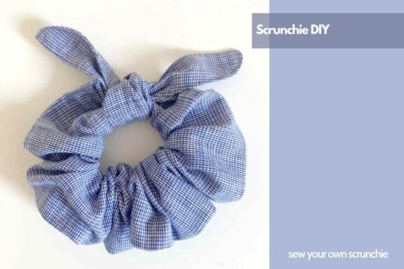 Scrunchie with a Bow – PDF Sewing Patter