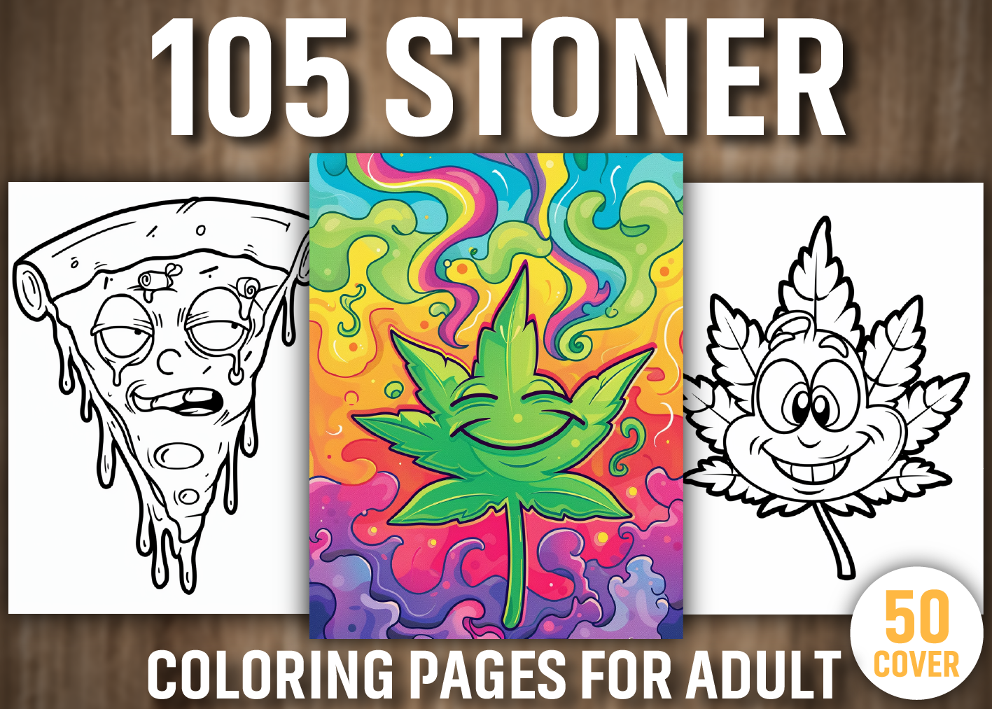 Stoner Coloring Book Pages