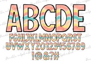 Summer Doodle Alphabet Bundle PNG Graphic by Doodle Alphabet · Creative ...