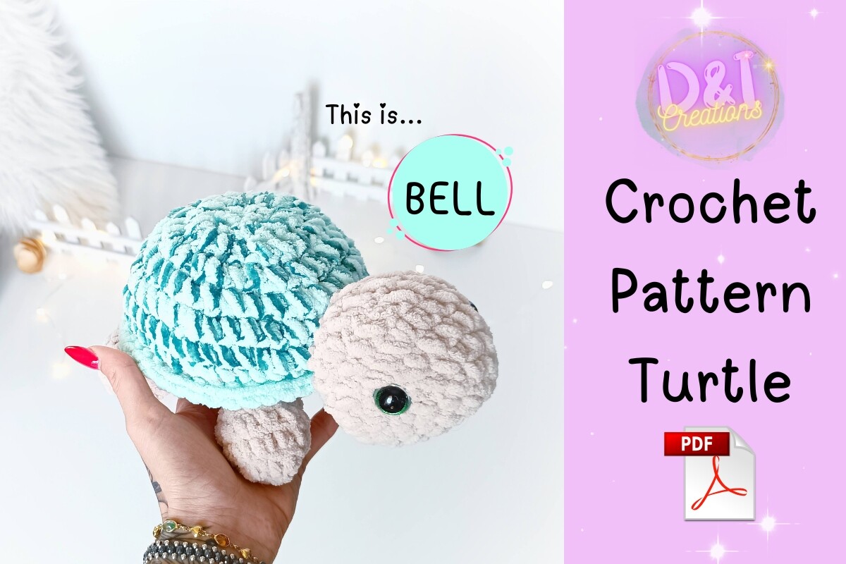 Turtle Crochet Pattern Amigurumi Pdf