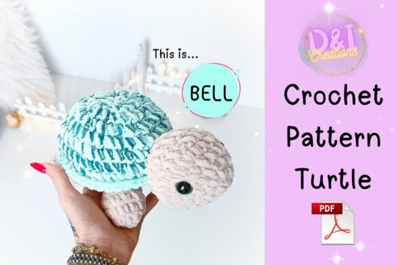 Turtle Crochet Pattern Amigurumi Pdf Graphic Crochet Patterns By diamigurumicreations