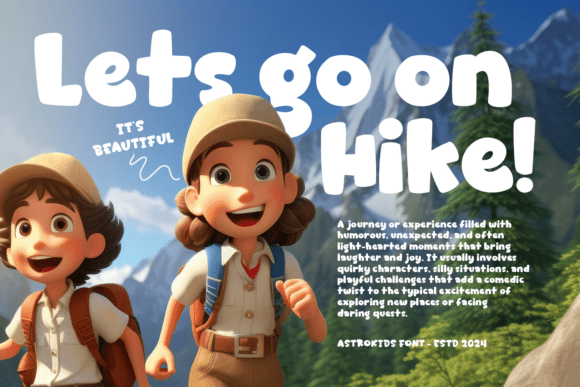 Astrokids Font - Preview 2