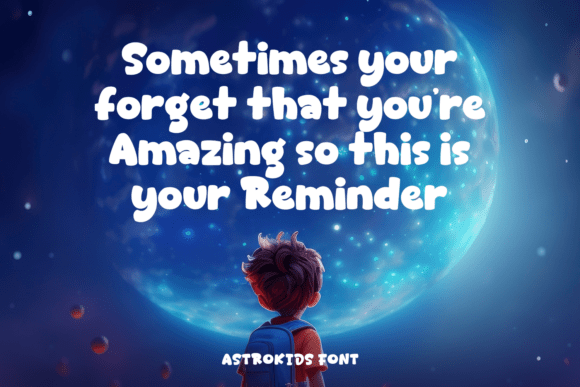 Astrokids Font - Preview 3