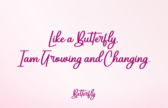 Betterfly Font - Preview 1