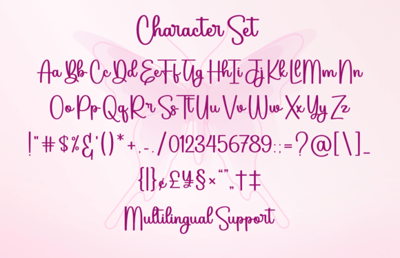 Betterfly Font - Preview 6