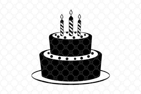 Birthday Cake SVG, Happy Birthday, 025