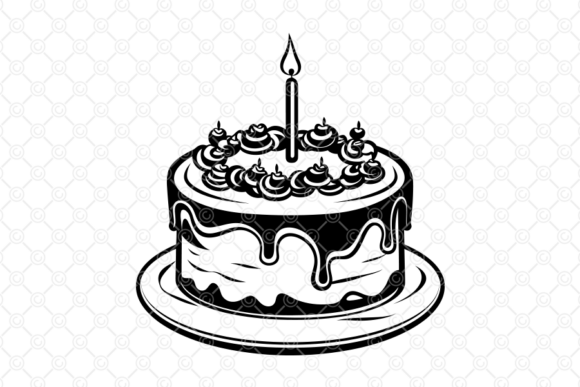 Birthday Cake SVG, Happy Birthday, 028