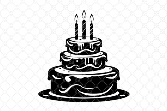 Birthday Cake SVG, Happy Birthday, 035