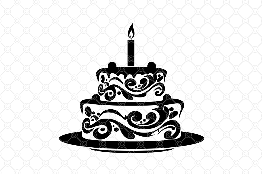 Birthday Cake SVG, Happy Birthday, 042