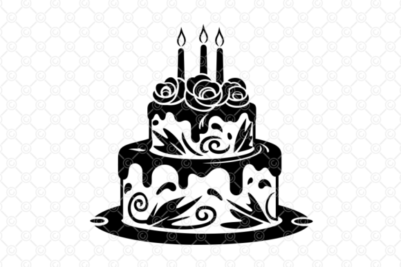 Birthday Cake SVG, Happy Birthday, 043