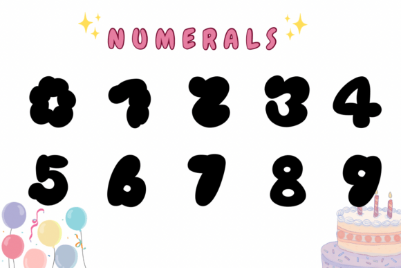 Birthday Font - Preview 2
